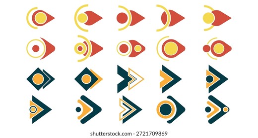 Bullet Point Icon Decoration Set