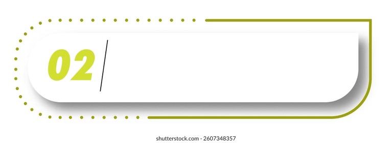 Bullet point number 2 list marker