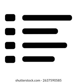 Bullet point text list representing structured or itemized content.