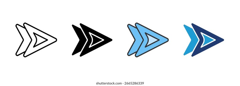 Bullet Points Icon Set Multiple Style Collection