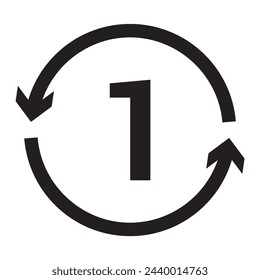 Bullet Points, info markers, Triangle icon arrow set, Number, Flags, Flat, design, isolated, vector. Colletion of number "buttons"