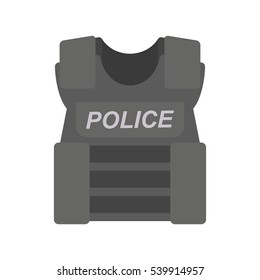 bullet proof vest police