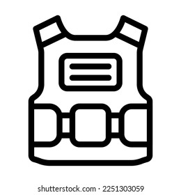 Punktmuster für Vest-Vektorgrafik-Symboldesign
