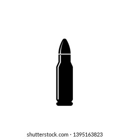 bullet rifle icon, ilustration vector