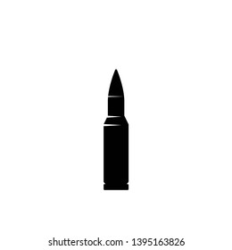 bullet rifle icon, ilustration vector
