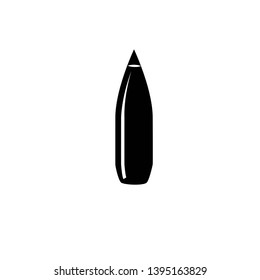 bullet rifle icon, ilustration vector