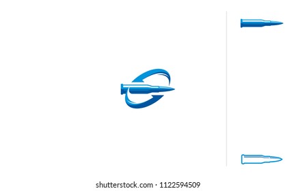 bullet selling shop logo icon vector