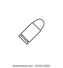 Icono de conjunto de viñetas, logotipo aislado en fondo blanco
