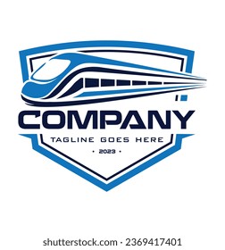 Plantilla de diseño del logotipo de Bullet Train