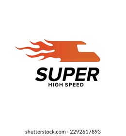 diseño del vector de velocidad del tren de alta velocidad