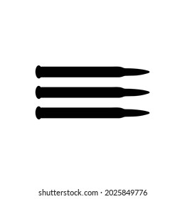bullet vector icon design for hunting