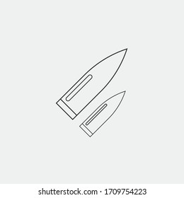 Kugel-Vektorillustration-Symbol-Militärwaffe