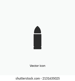 Bullet-Vektorsymbol. Premium-Qualität.