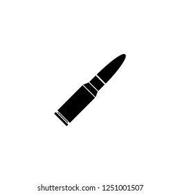 bullet vector icon. bullet sign on white background. bullet icon for web and app