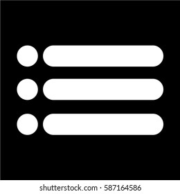 Bulleted list icon 