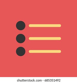 Bulleted list icon