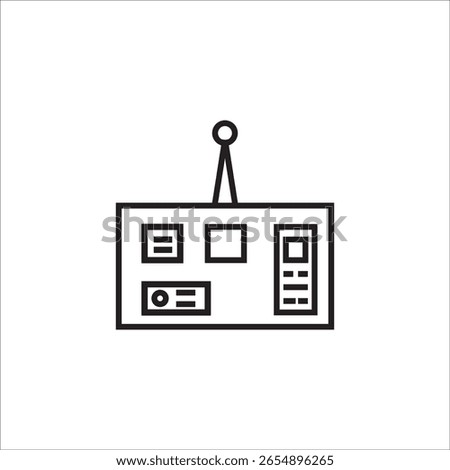 bulletin board icon illustration element design