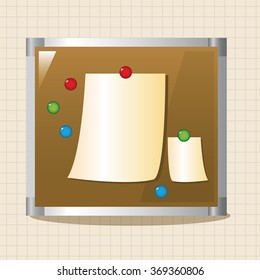 Bulletin Board theme elements
