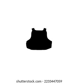 Bulletproof icon. Simple style notifying the police poster background symbol. Bulletproof brand logo design element. Bulletproof t-shirt printing. Vector for sticker.