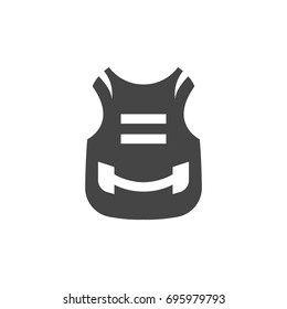 Bulletproof vest icon