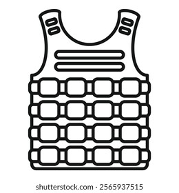 Bulletproof vest providing safety and security to law enforcement personnel working in high risk environments
