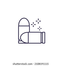 bullets or ammo line icon