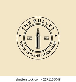 Kugeln-Emblem für Vintage-Logo, Vektorgrafik-Design