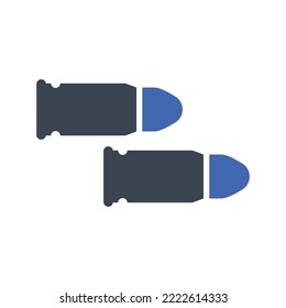 Kugeln, Pistole-Symbol, Vektorgrafiken