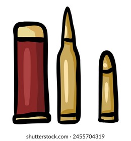 Bullets Hand Drawn Doodle Icon