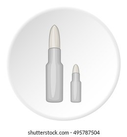 Bullets icon. Cartoon illustration of bullets vector icon for web