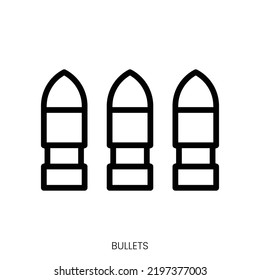 icono de viñetas. Diseño De Estilo De Arte De Línea Aislado En Fondo Blanco