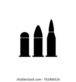 Bullets icon. Police element icon. Premium quality graphic design. Signs, outline symbols collection icon for websites, web design, mobile app, info graphics on white background