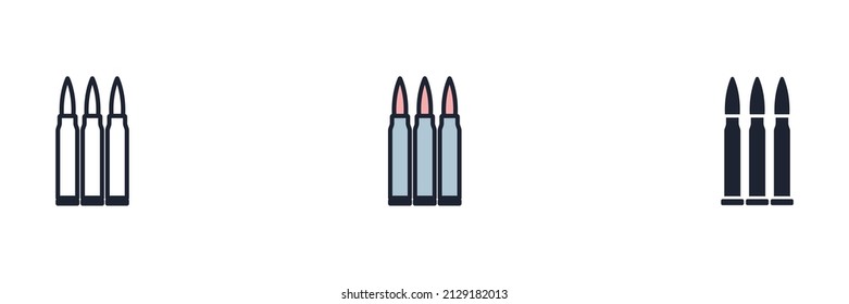 Plantilla de símbolo de icono de viñetas para la colección de diseño gráfico y web ilustración vectorial