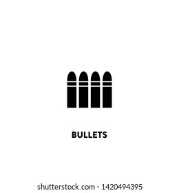 bullets icon vector. bullets sign on white background. bullets icon for web and app