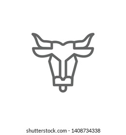 Bullfighting, Portugal icon. Element of Portugal icon. Thin line icon for website design and development, app development. Premium icon