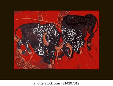 Bullfighting is a traditional game of Thailand.