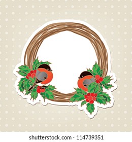 Bullfinch Christmas card