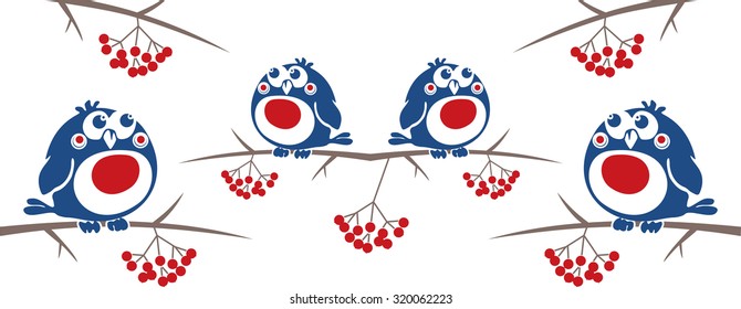  bullfinch red ashberry