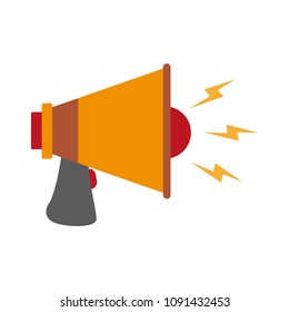 Bullhorn advertising symbol