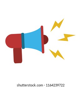 Bullhorn advertising symbol