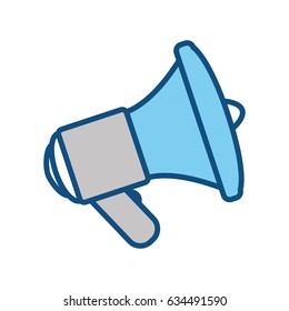 Bullhorn advertising symbol