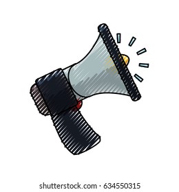 Bullhorn advertising symbol