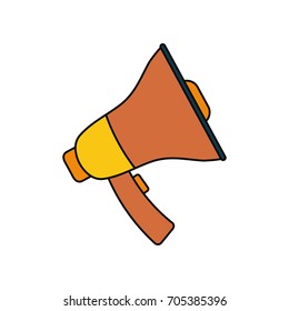 Bullhorn advertising symbol