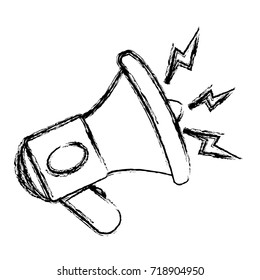 Bullhorn advertising symbol