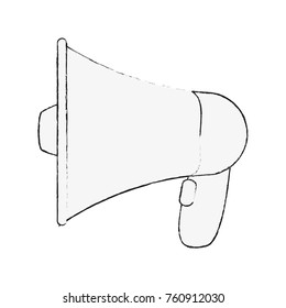 Bullhorn advertising symbol
