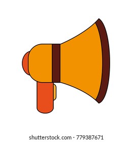 Bullhorn advertising symbol