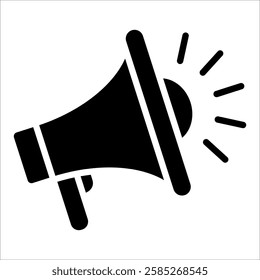 Bullhorn Icon Element For Design