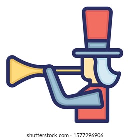 
Bullhorn Isolated Vector Icon which can easily modify or edit
