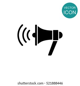 Bullhorn or megaphone icon