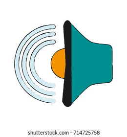 bullhorn or megaphone icon image